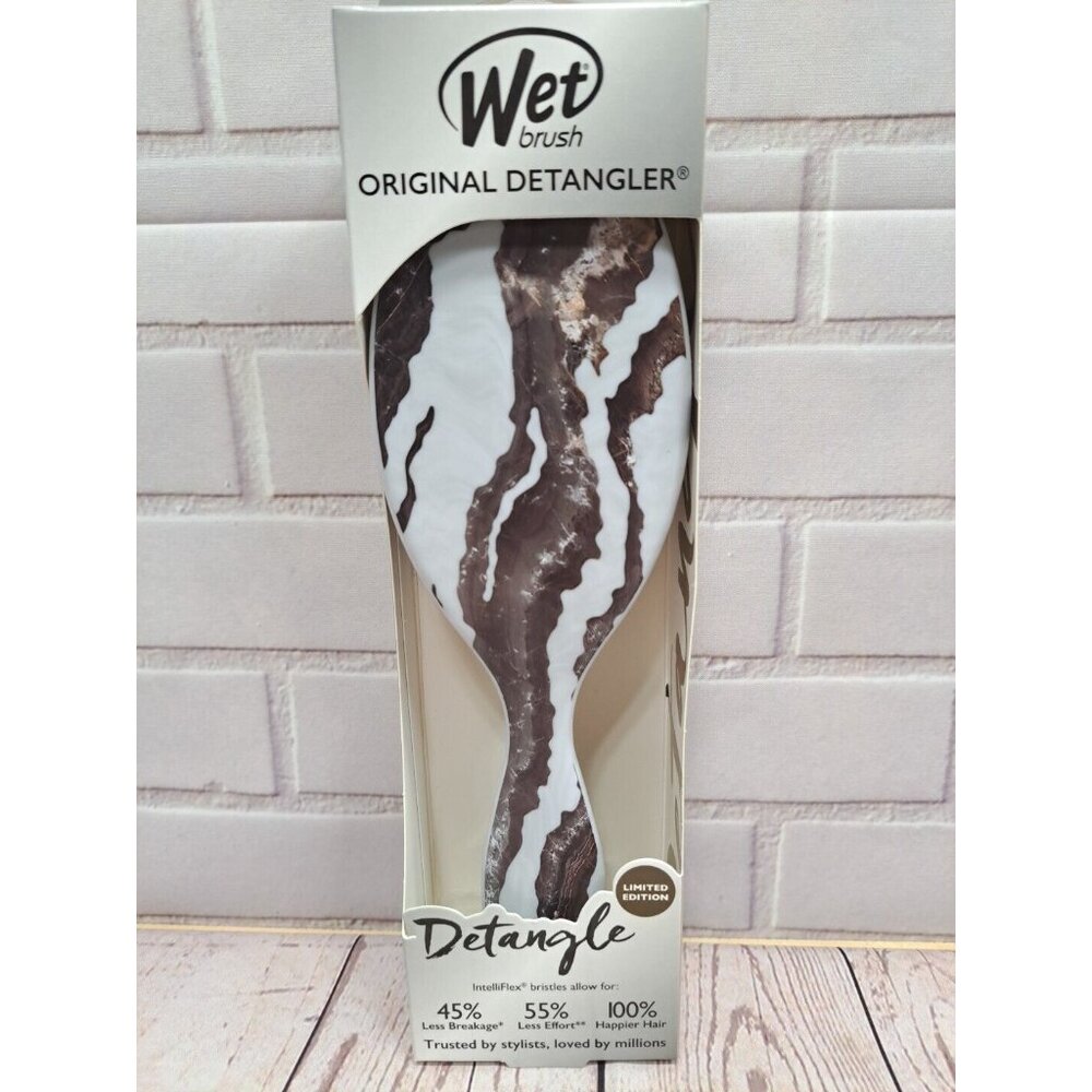 Wet Brush‎ Original Detangler Hair Brush Black Granite Swirl Limited Edition